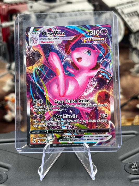Mew VMAX (Alternate Art Secret) 269/264 - SWSH08: Fusion Strike (SWSH08) Pokémon TCG