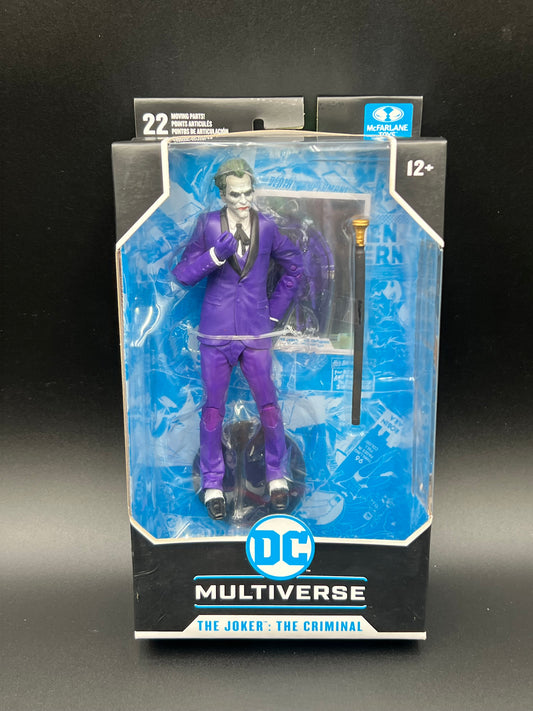 DC Multiverse The Joker: The Criminal from Batman: Three Jokers 7" Action Figure with Accessories Mcfarlane Toys