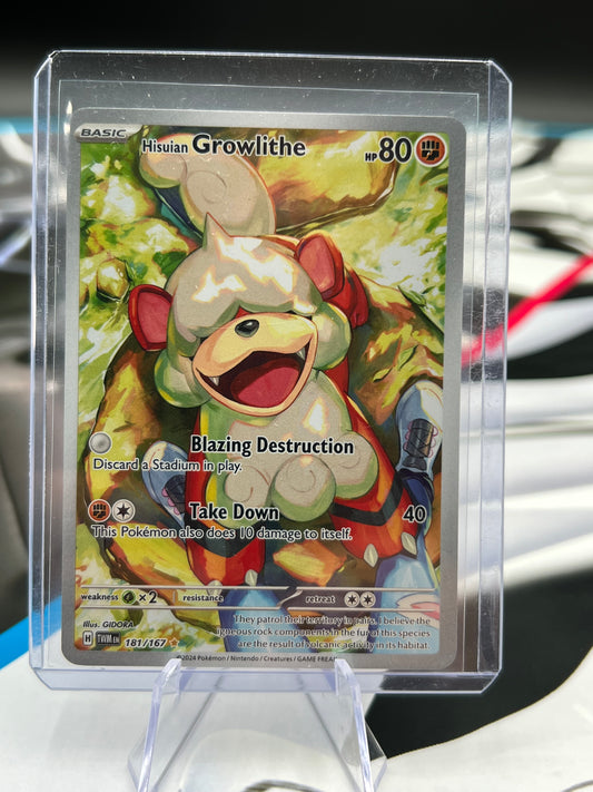 Hisuian Growlithe - 181/167 - SV06: Twilight Masquerade (TWM) Pokémon TCG