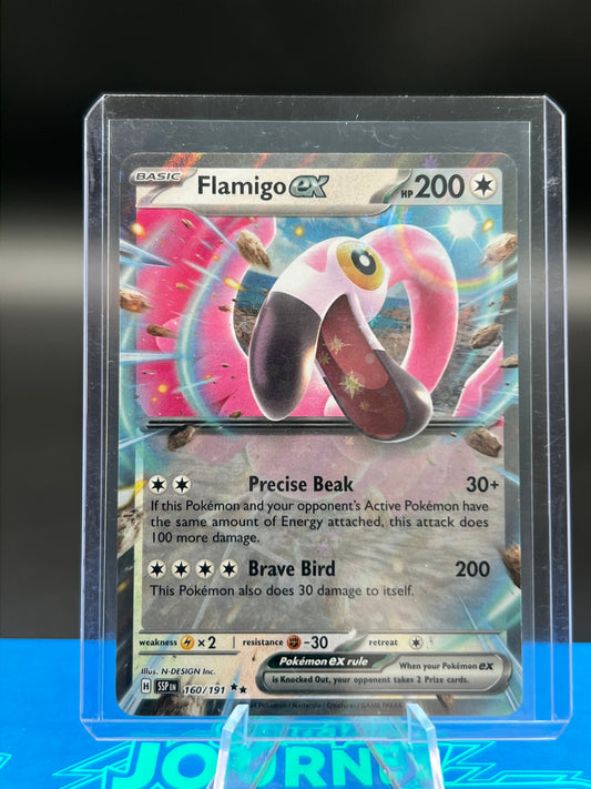 Flamigo ex 160/191 - SV08: Surging Sparks (SV08) Pokémon TCG