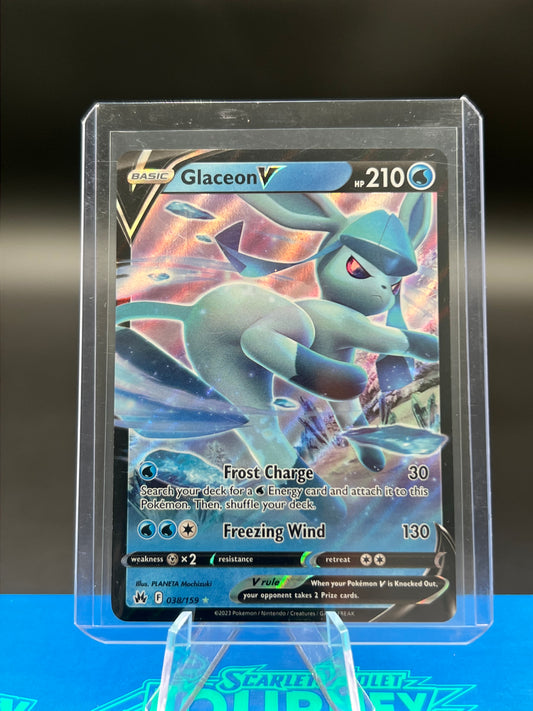Glaceon V 038/159 - Crown Zenith (CRZ) 038/159 Pokémon TCG