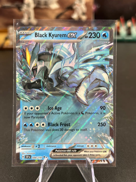 Black Kyurem ex - 048/191 - SV08: Surging Sparks (SSP) Pokémon TCG