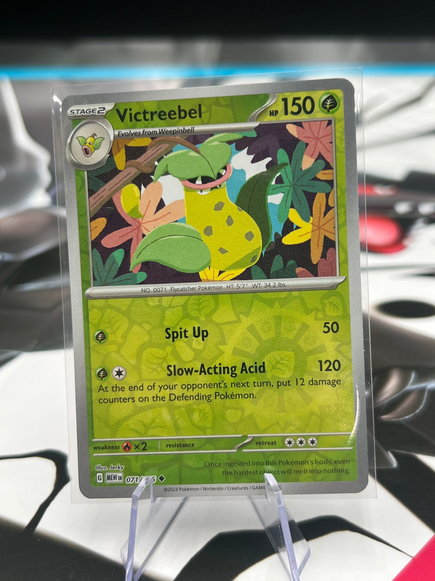 Victreebel Reverse Holo 071/165 - SV: Scarlet & Violet 151 (MEW) Pokémon Card TCG