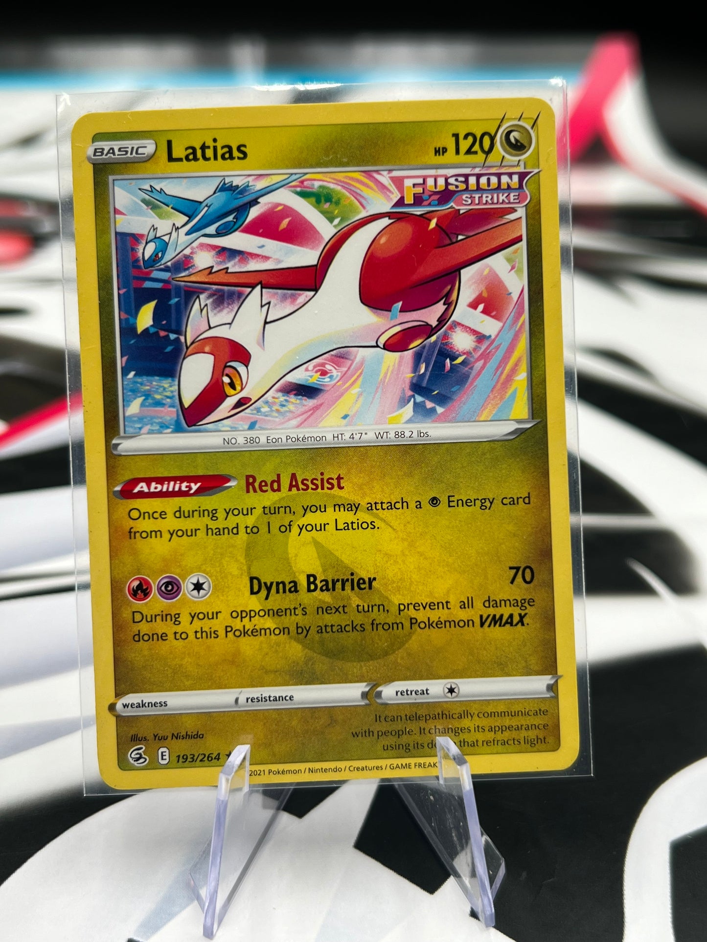 Latias 193/264 / Rare - SWSH08: Fusion Strike (SWSH08) Pokémon Card TCG