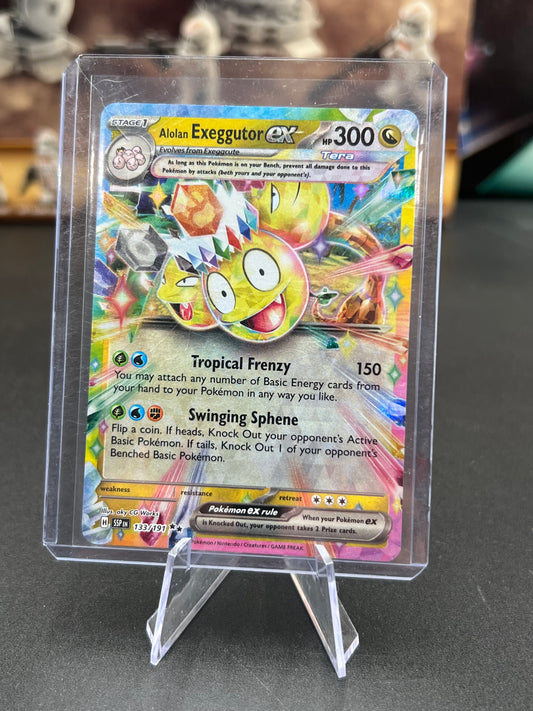 Alolan Exeggutor ex - 133/191 - SV08: Surging Sparks (SSP) Pokémon TCG
