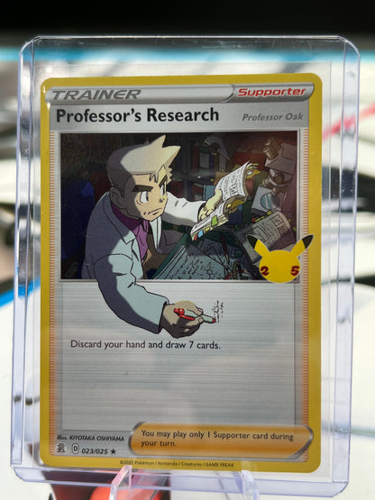 Professor's Research 023/025 - Celebrations (CLB) Pokémon TCG
