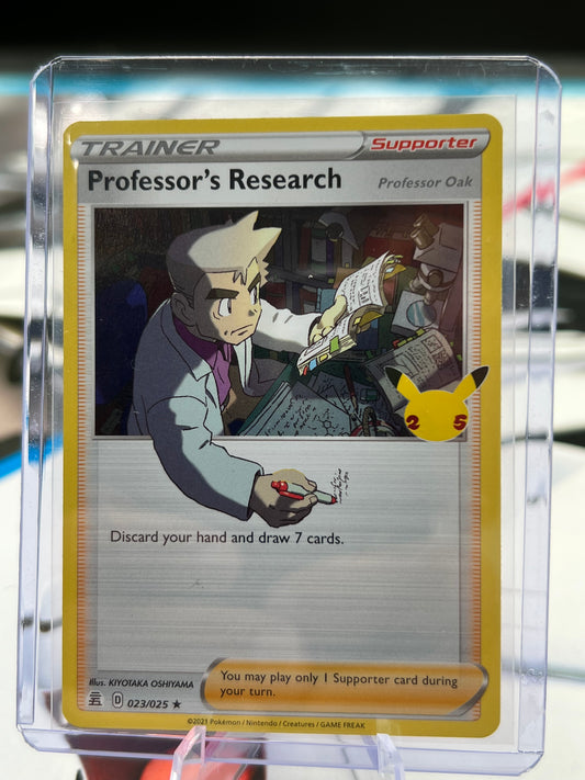 Professor's Research 023/025 - Celebrations (CLB) Pokémon TCG