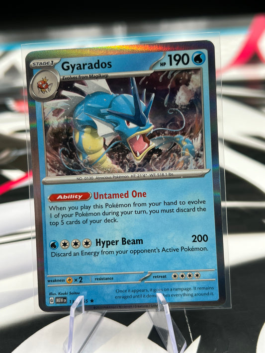 Gyarados Holo Rare 130/165 - SV: Scarlet & Violet 151 (MEW) Pokémon Card TCG