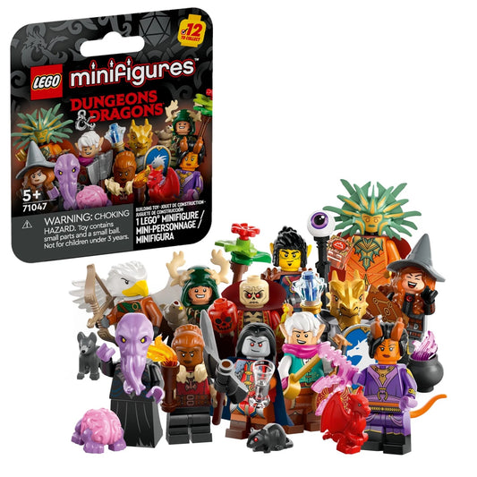 LEGO Minifigure, Dungeons & Dragons (Complete Random Set of 1 Minifigure) Item No: 71047-1