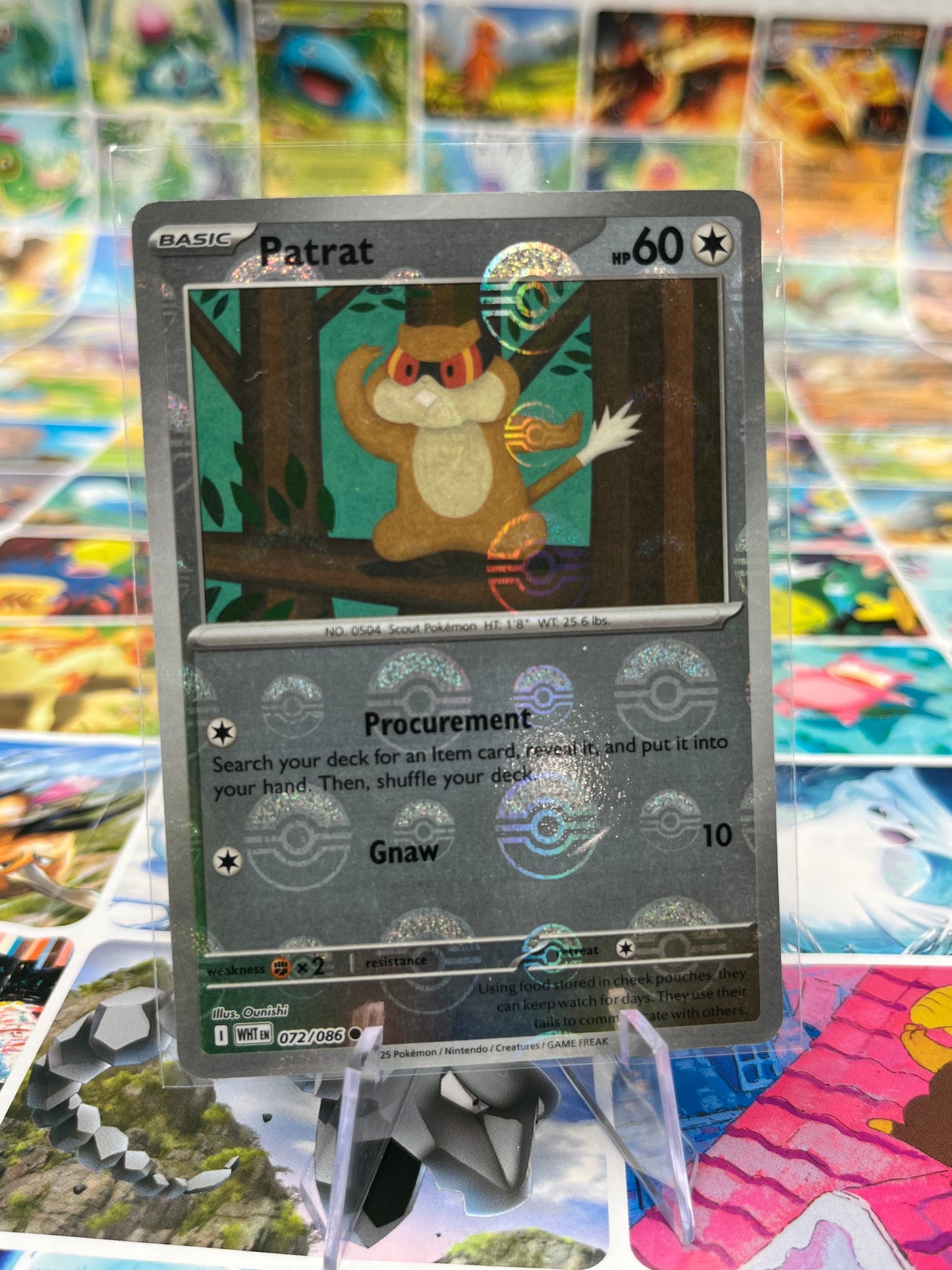 Patrat 072/086 (Poke Ball Pattern) - SV: White Flare (WHT) Pokémon Card TCG