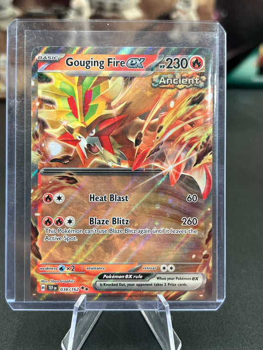 Gouging Fire ex - 038/162 - SV05: Temporal Forces (TEF) Pokémon TCG