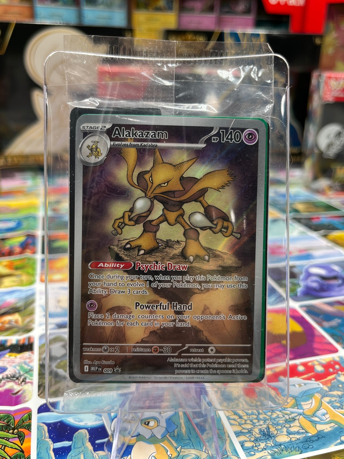 Alakazam - 009 - ME: Mega Evolution Promo Sealed (MEP) Pokémon TCG
