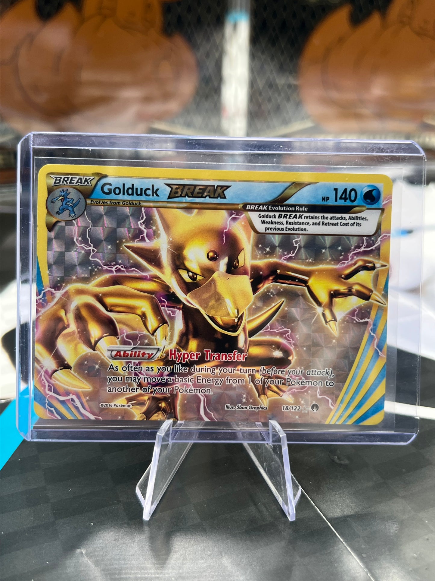 Golduck BREAK 18/122 / Rare BREAK - XY - BREAKpoint (BKP) Pokémon TCG