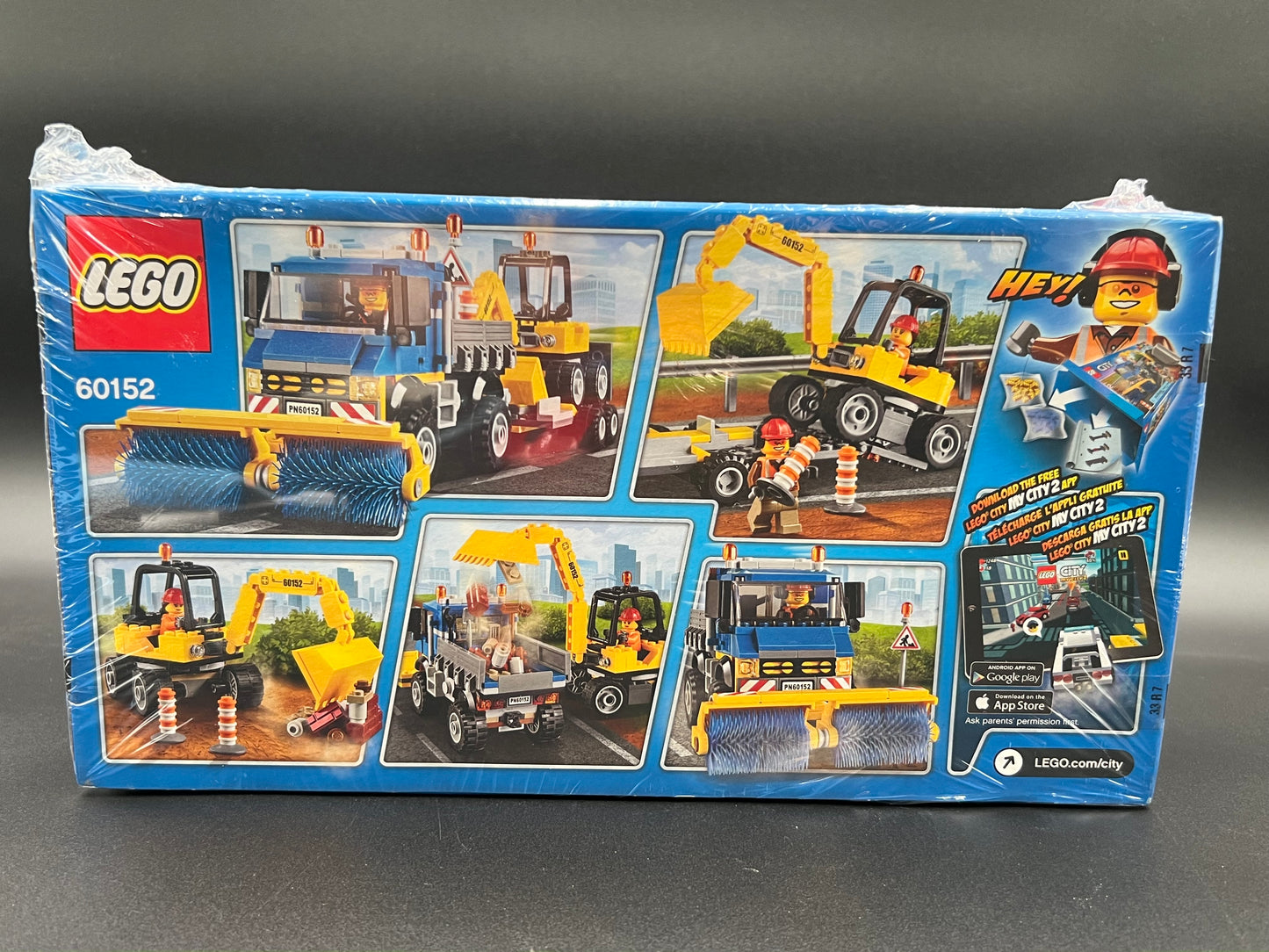 LEGO CITY Sweeper & Excavator Item No: 60152-1 New