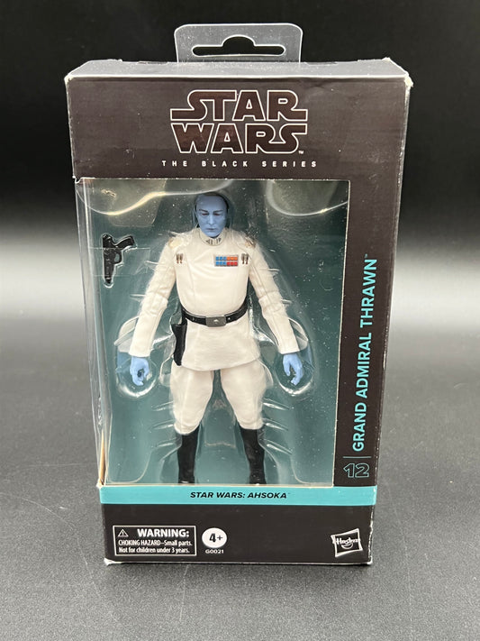 STAR WARS The Black Series Grand Admiral Thrawn, Ahsoka Collectible 6-Inch Action Figure New