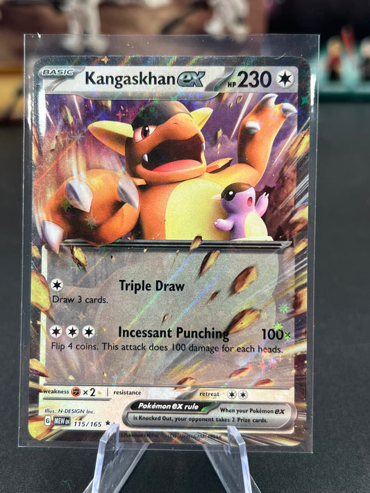 Kangaskhan ex - 115/165 - SV: Scarlet & Violet 151 (MEW) Pokémon TCG