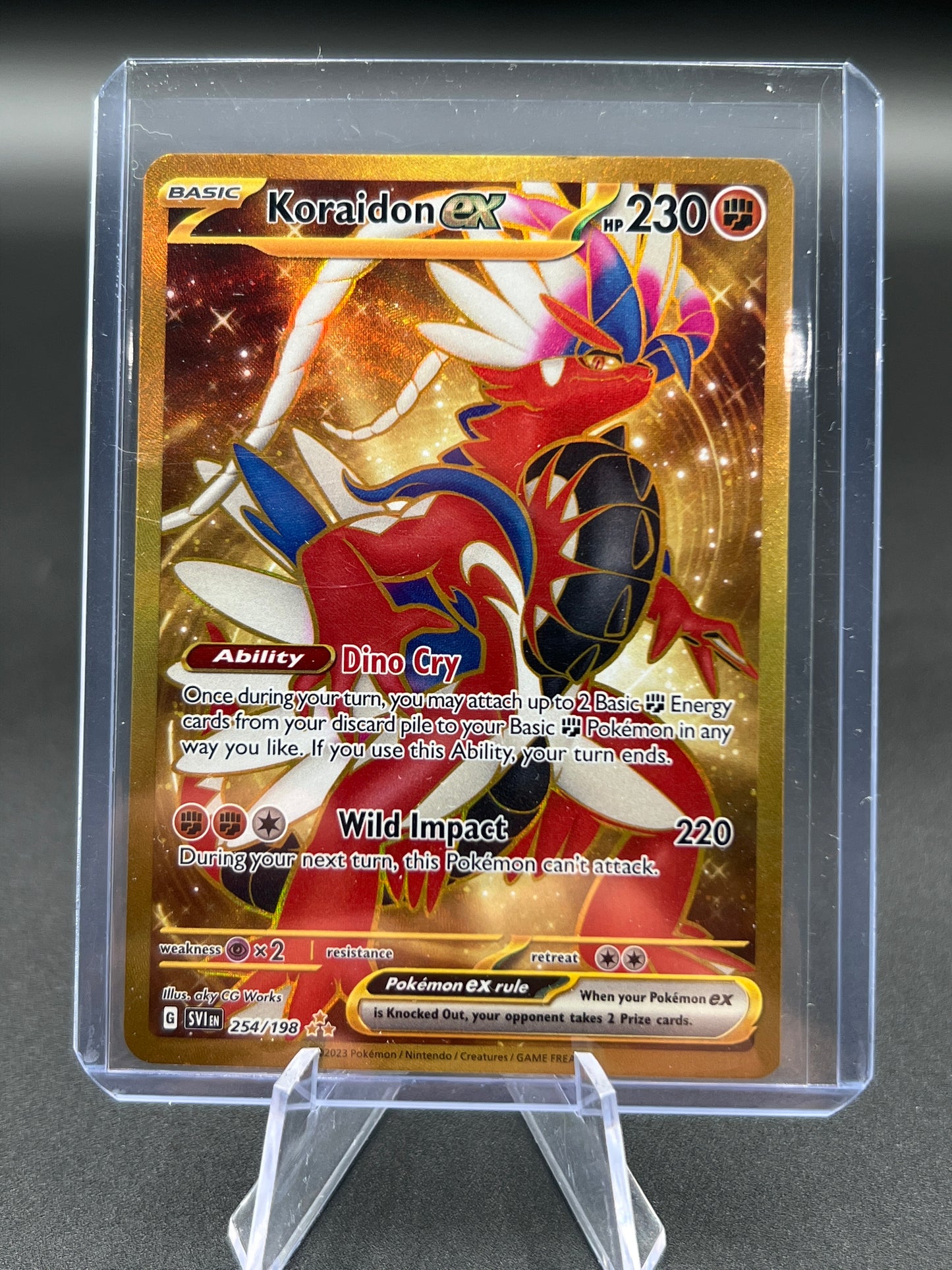 Koraidon ex - 254/198 - SV01: Scarlet & Violet Base Set (SV1) Pokémon TCG