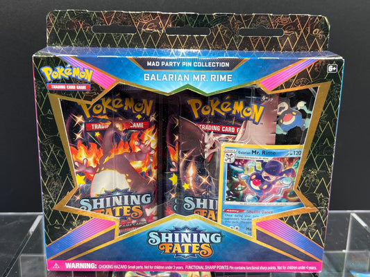Shining Fates Mad Party Pin Collection [Galarian Mr. Rime] - Shining Fates (SHF) Pokémon TCG