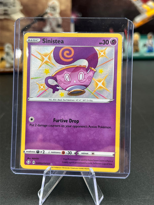 Sinistea - Shining Fates: SV052/SV122 / Shiny Holo Rare Shiny Vault (SHFSV) Pokémon TCG