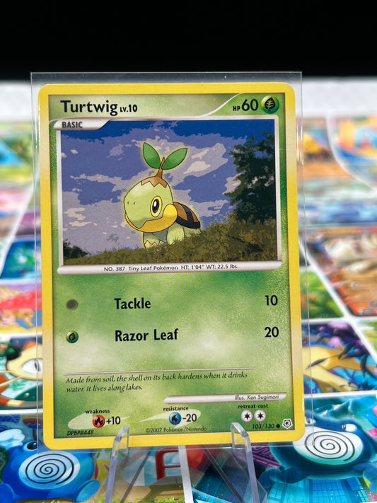 Turtwig 103/130 - Diamond and Pearl (DP) Pokémon Card TCG