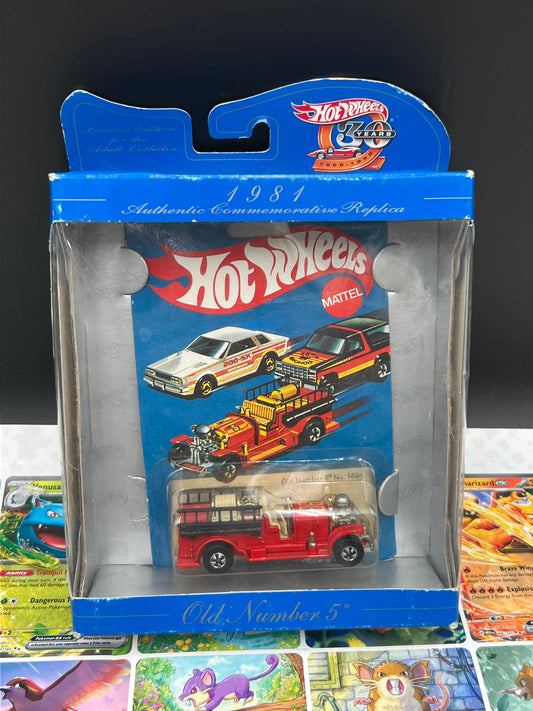 1981 Old Number 5 Hot Wheels 30th Anniversary Commemorative Replica Mattel