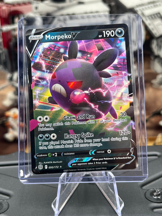 Morpeko V 095/172 - SWSH09: Brilliant Stars (SWSH09) Pokémon TCG