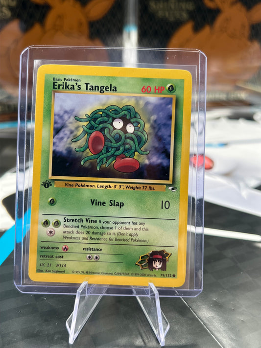 Erika's Tangela 1st Edition 079/132 - Gym Heroes (G1) Pokémon TCG
