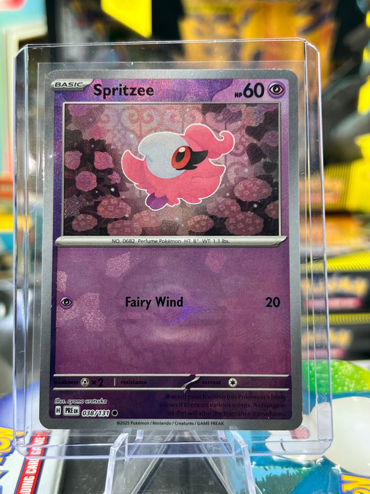 Spritzee 038/131 (Poke Ball Pattern) - SV: Prismatic Evolutions (PRE) POKÉMON TCG