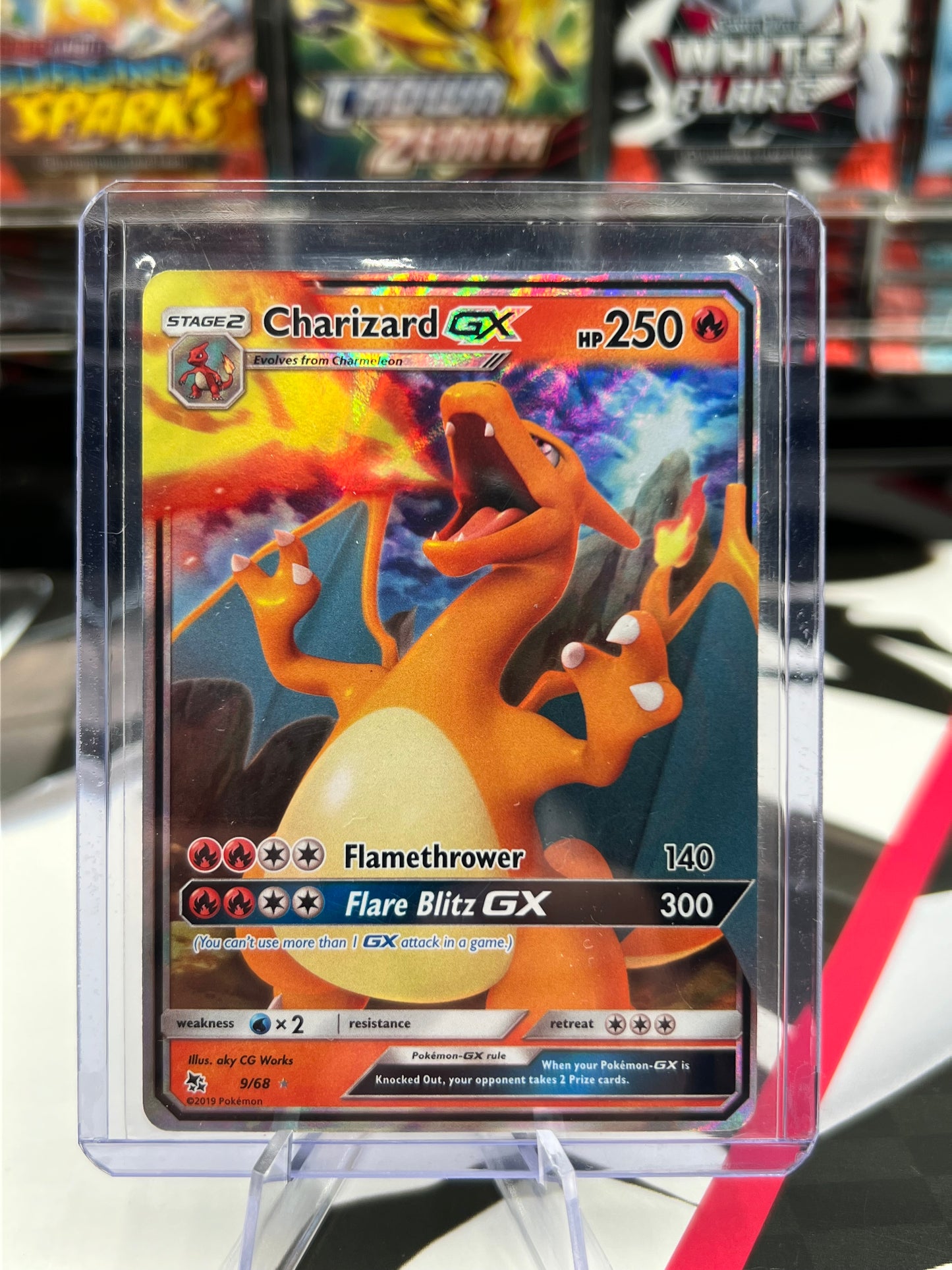 Charizard GX 9/68 / Ultra Rare - Hidden Fates (HIF) POKÉMON TCG