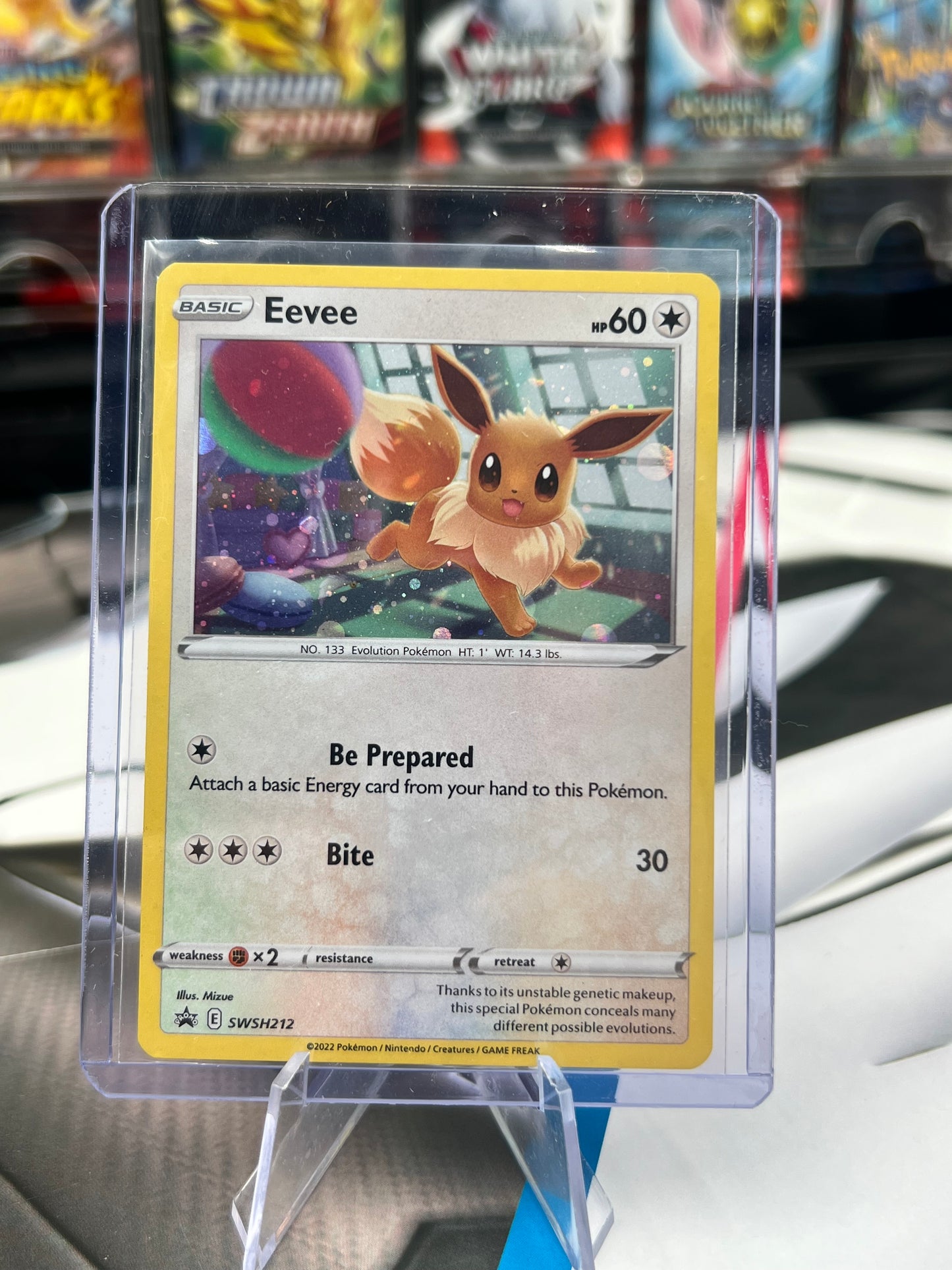 Eevee - SWSH212 - SWSH: Sword & Shield Promo Cards (SWSD) POKÉMON TCG