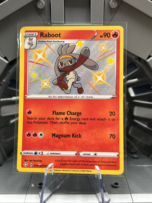 Raboot - Shining Fates: SV016/SV122 / Shiny Holo Shiny Vault (SHFSV) Pokémon TCG
