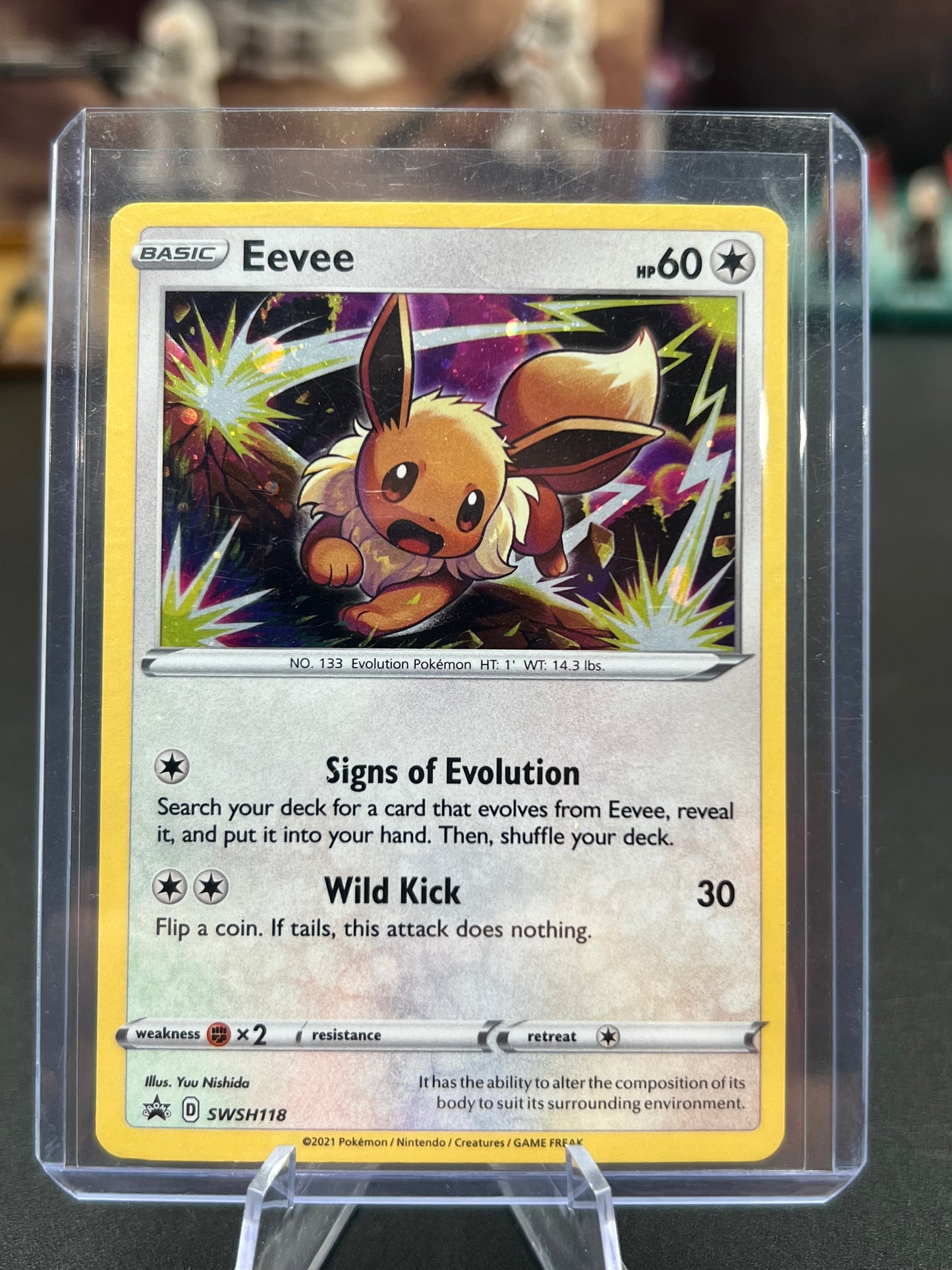 Eevee - SWSH118 - SWSH: Sword & Shield Promo Cards (SWSD) Pokémon TCG