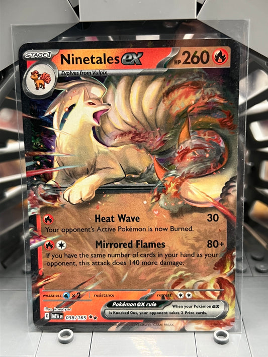 Ninetales ex - 038/165 - SV: Scarlet & Violet 151 (MEW) Pokémon TCG