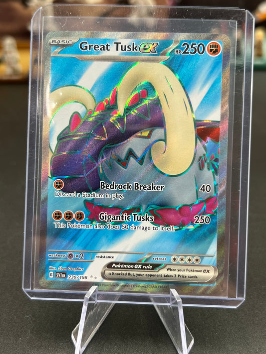 Great Tusk ex - 230/198 - SV01: Scarlet & Violet Base Set (SVI) Pokémon TCG