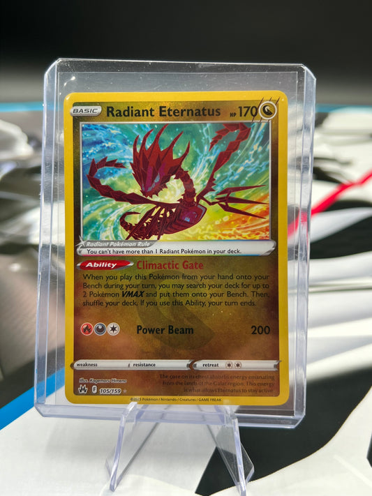Radiant Eternatus - 105/159 Crown Zenith (CRZ) Pokémon TCG