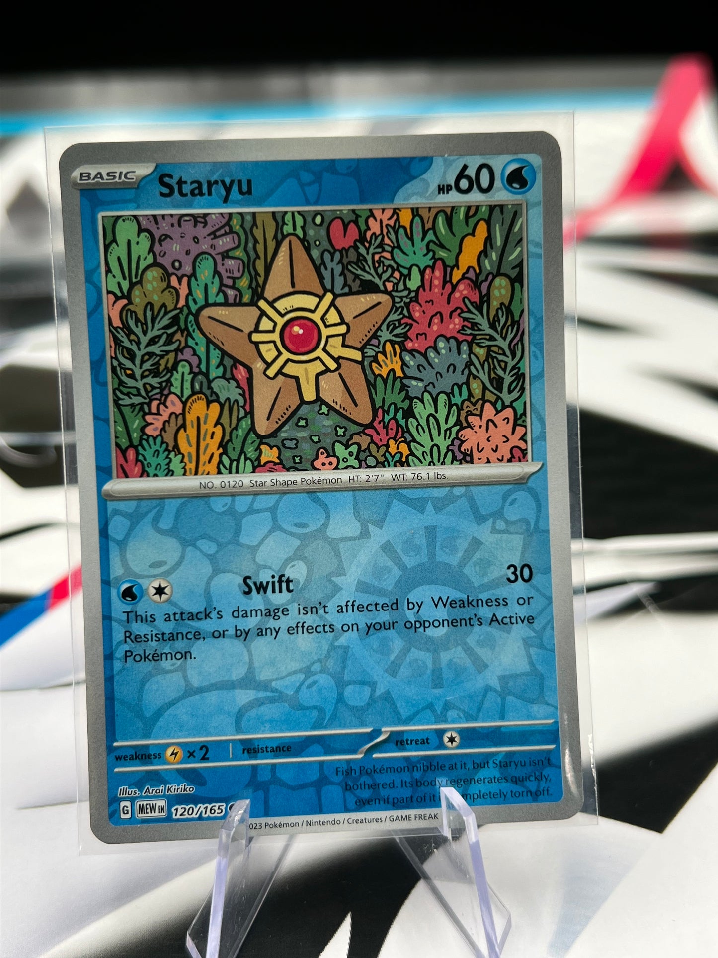 Staryu Reverse Holo 120/165 - SV: Scarlet & Violet 151 (MEW) Pokémon Card TCG