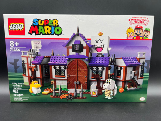 Super Mario King Boo's Haunted Mansion - Building Toy for Kids Ages 8+ - Mario Toy W/ 4 Minifigures - Gift for Boys, Girls, & Gamers - 71436 LEGO Super Mario