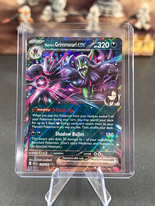 Marnie's Grimmsnarl ex 136/182 - SV10: Destined Rivals (DRI) Pokémon TCG