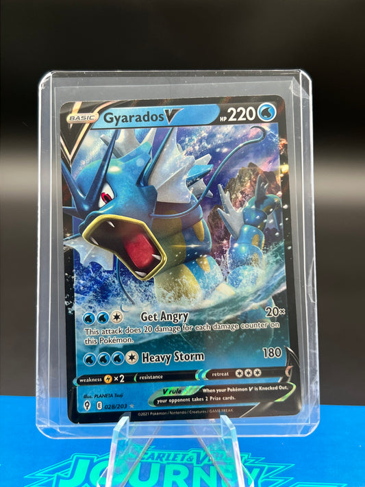 Gyarados V 028/203 - SWSH07: Evolving Skies (SWSH07) Pokémon TCG
