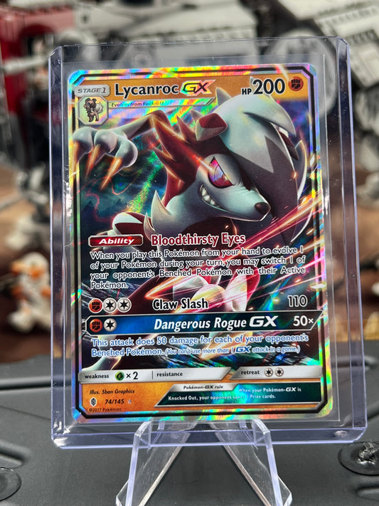 Lycanroc GX 74/145 - SM - Guardians Rising (SM02) Pokémon TCG