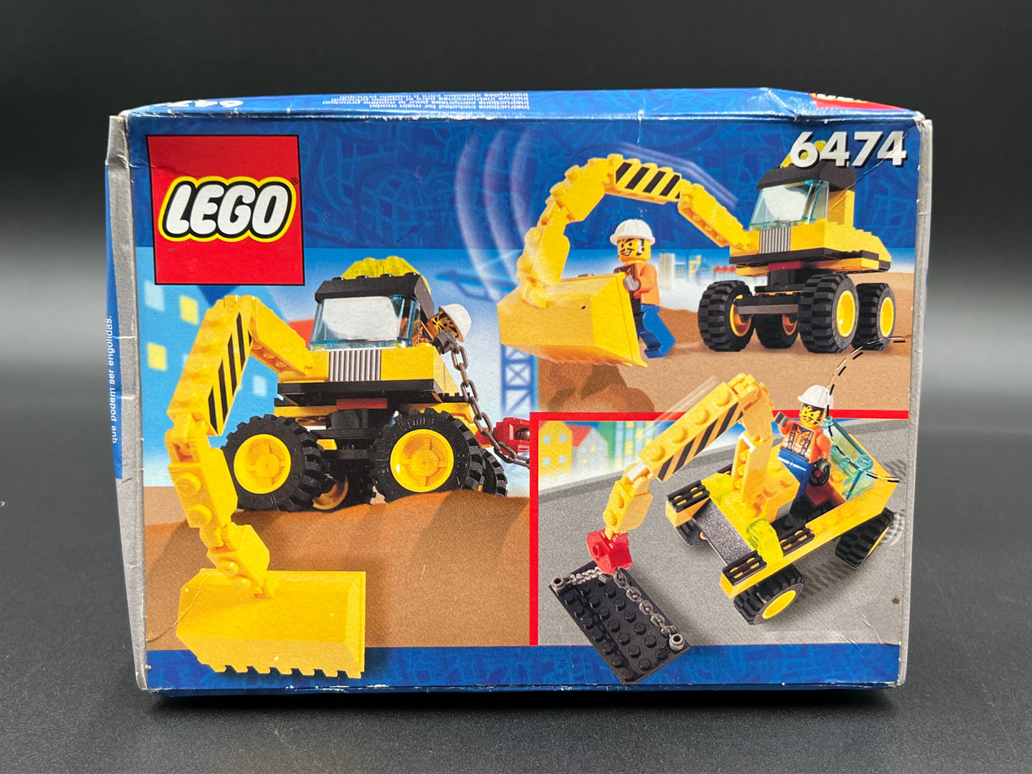 LEGO Town: 4-Wheeled Front Shovel 6474 (Damaged Box)