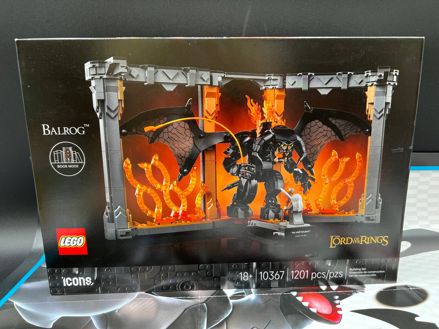 LEGO: The Lord of the Rings: Balrog Book Nook 10367 Icons