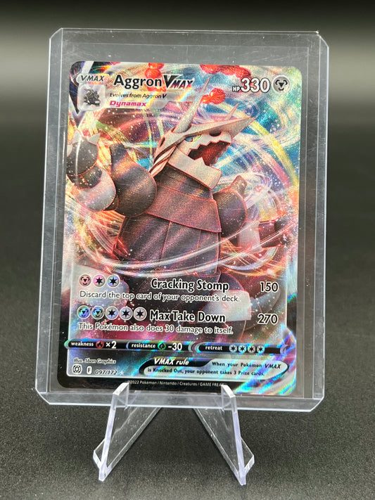 Aggron VMAX - SWSH09: Brilliant Stars 097/172 (SWSH09) Pokémon Card TCG