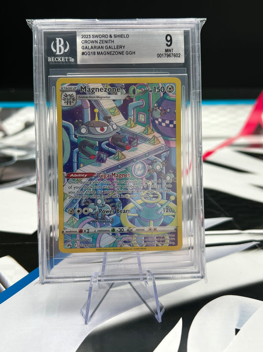 BGS 9 Magnezone GG18/GG70 - Crown Zenith: Galarian Gallery (CRZ:GG) Pokémon TCG Beckett