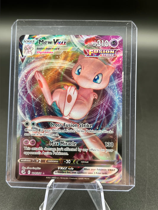 Mew VMAX 114/265 - SWSH08: Fusion Strike (SWSH08) Pokémon TCG