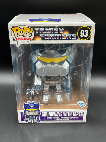 Funko Pop Retro Toys #93 - Transformers - Soundwave /w Tapes (Exclusive)