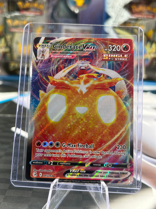 Cinderace VMAX 045/264 - SWSH08: Fusion Strike (SWSH08) Pokémon TCG