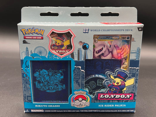 Pokemon TCG 2022 World Championships Deck (Random Deck) Ice Rider Palkia Rikuto Ohashi