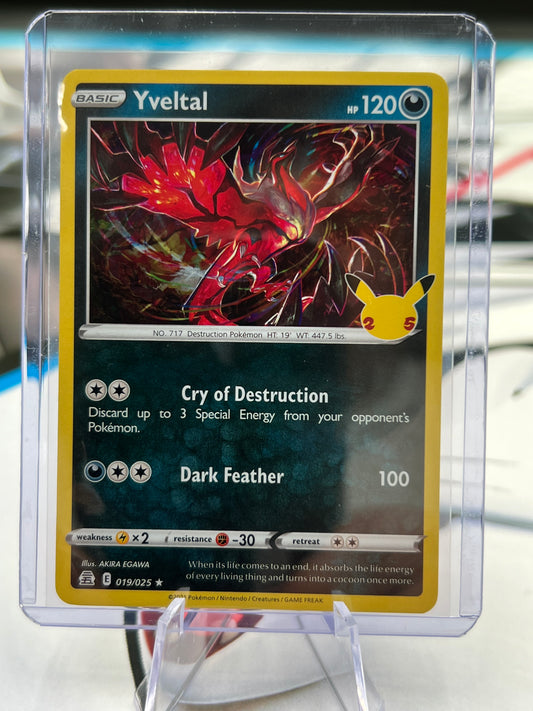 Yveltal 019/025 - Celebrations (CLB) Pokémon TCG