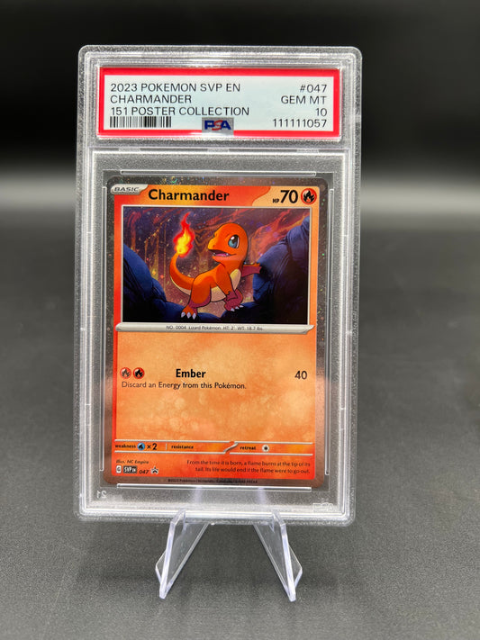 PSA 10 Charmander - 047 (Cosmos Holo) - SV: Scarlet & Violet Promo Cards (SVP) GEM MINT Pokémon